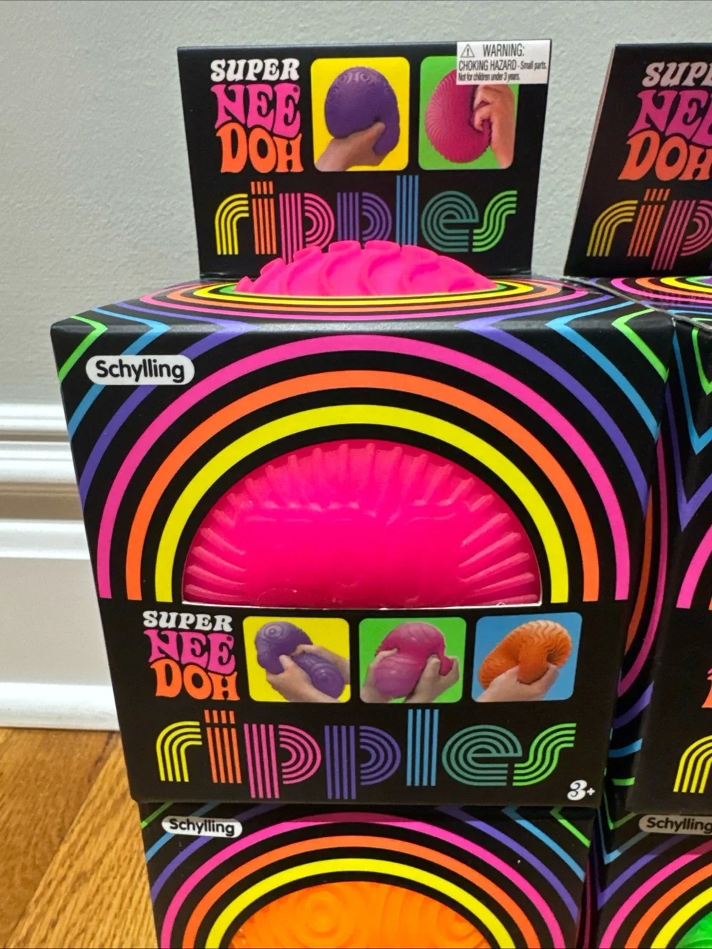 Super NeeDoh Ripples Sensory Stress Ball - colors may vary!!